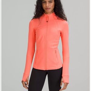NWT LULULEMON Define Luon Jacket Raspberry Cream 4